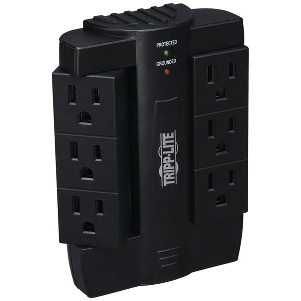 Tripp Lite Direct Plugin Surge Protector Wall Mounted Outlet & Reviews
